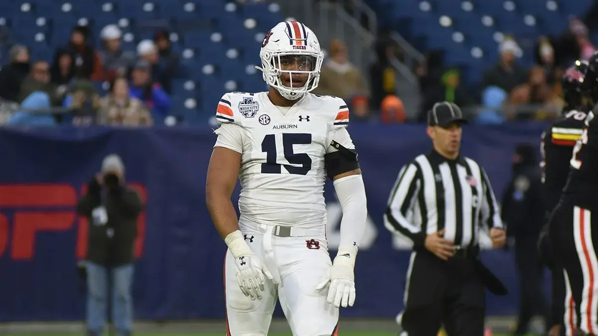 Auburn Player on Field