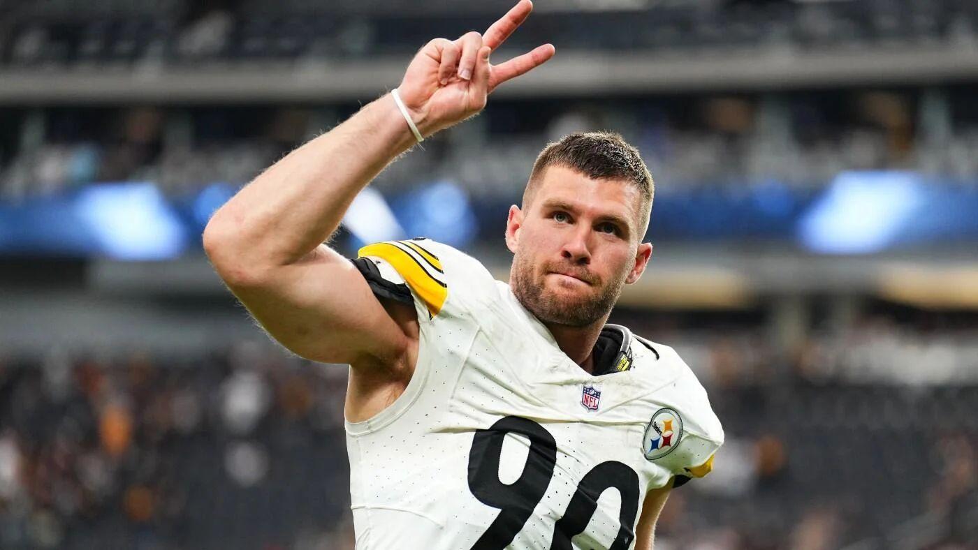 Football Player Makes Victory Gesture