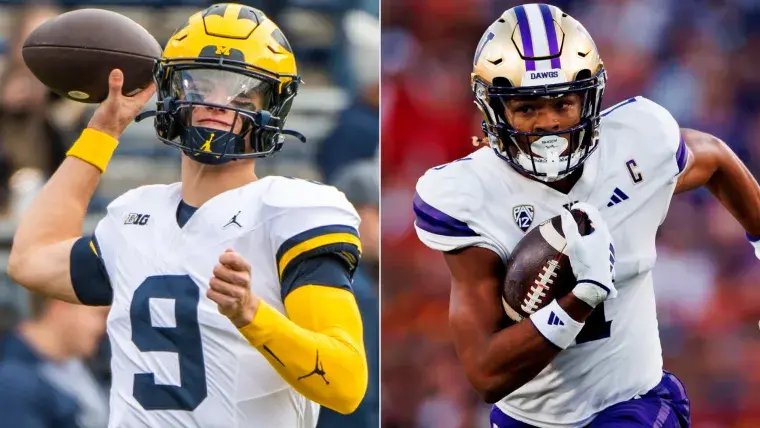 College Football Quarterback and Running Back