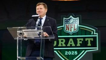 Commissioner at NFL Draft Event