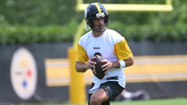 Steelers Quarterback in Action