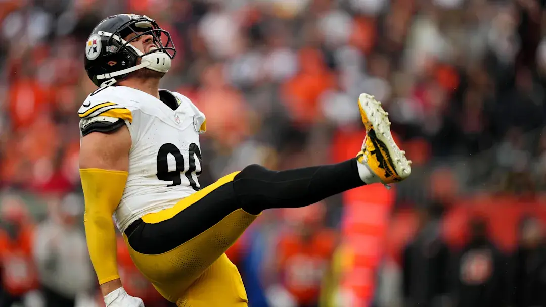 T.J. Watt Celebrates a Sack