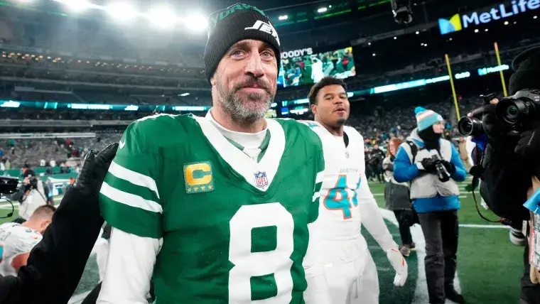 Aaron Rodgers in Green Bay Packers Gear