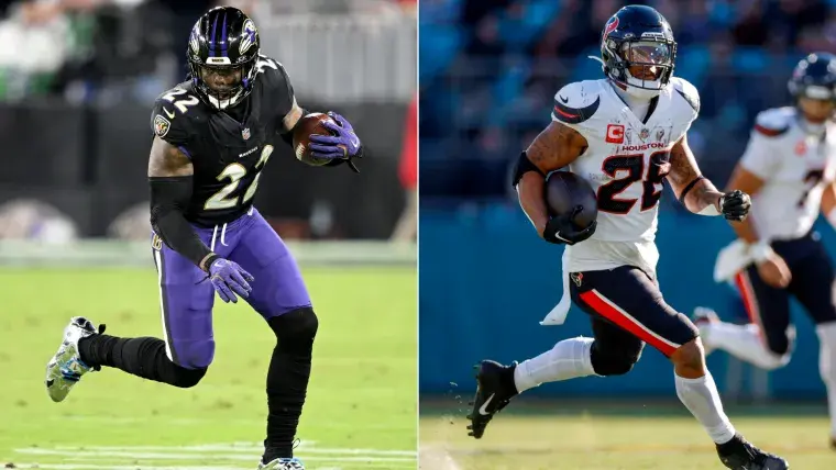 NFL Players in Action