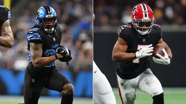 NFL Players in Action