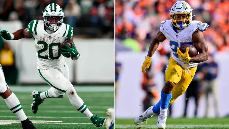 NFL Running Backs in Action