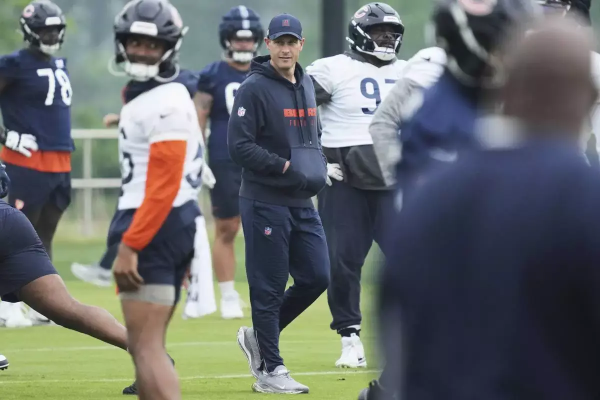 Head Coach Oversees Practice